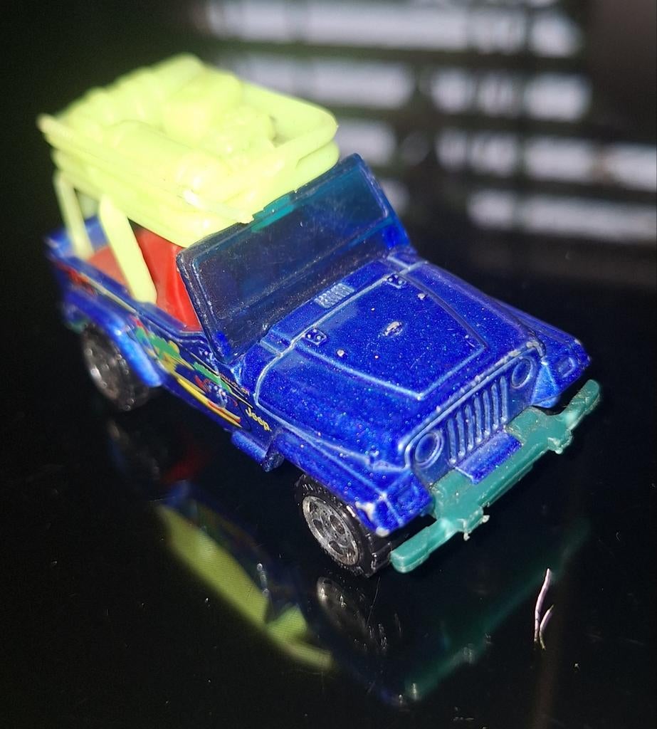 Matchbox jeep wrangler 1998, Ophalen of Verzenden, Zo goed als nieuw, Auto