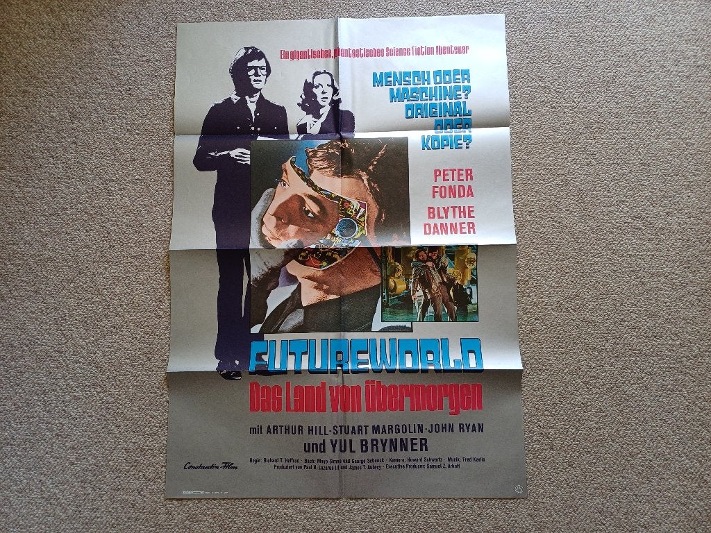 FUTUREWORLD     filmposter., Rechthoekig Staand, Verzenden, Nieuw, A1 t/m A3