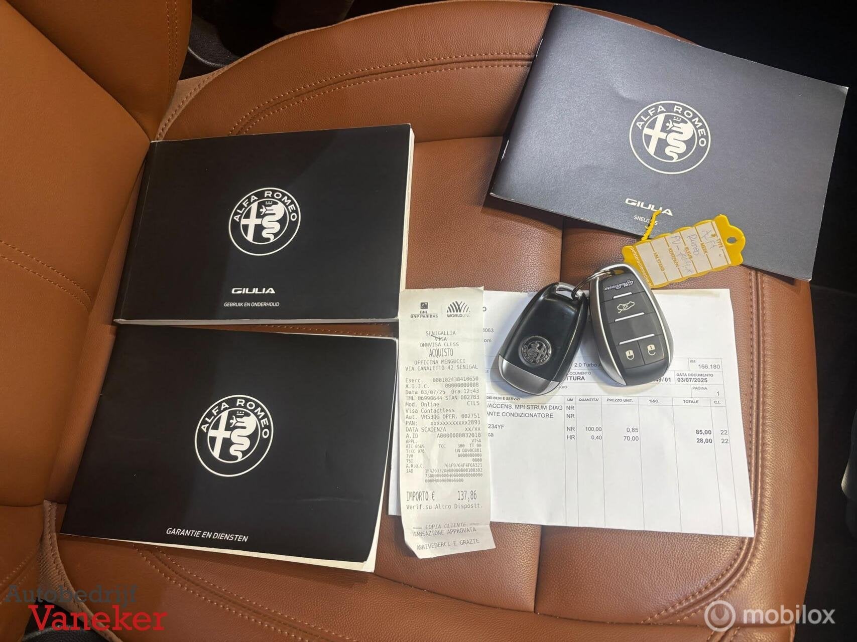 Alfa Romeo Giulia 2.0T Super|Savalli 291PK|Leder|NAP|CARPLAY, Auto's, Alfa Romeo, Automaat, 745 kg, Achterwielaandrijving, Euro 6
