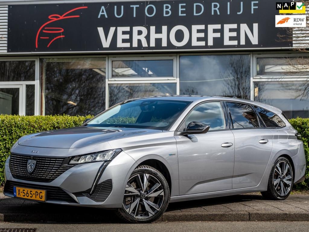 Peugeot 308 SW 1.6 Plug-in Hybrid 180 Allure - AUTOMAAT - AP, Auto's, Peugeot, Bedrijf, Te koop, ABS, Achteruitrijcamera, Adaptive Cruise Control