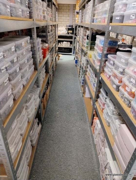 Handelsvoorraad glaskralen kralen groothandel partij, Ophalen, Nieuw, Kraal