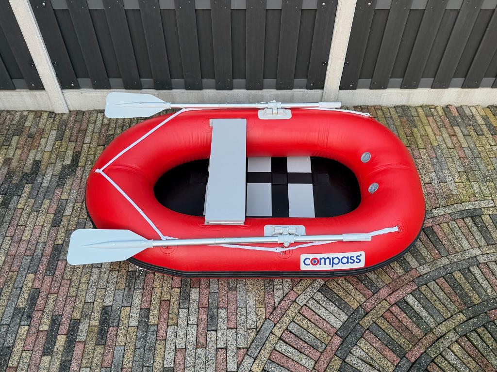 Echt als Nieuw ! Compass Roll Up 195 evt met motorsteun, Ophalen of Verzenden, Zo goed als nieuw, Overige typen