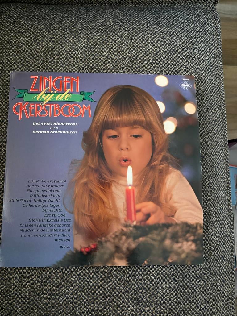 Zingen bij de Kerstboom - Het AVRO Kinderkoor LP, Cd's en Dvd's, Cd's | Kerst en Sinterklaas, Gebruikt, Kerst, Ophalen of Verzenden