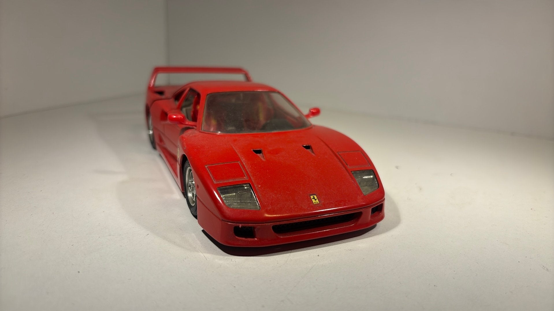 Ferrari f40 1987 Bburago 1.24, Ophalen of Verzenden, Bburago, A, A