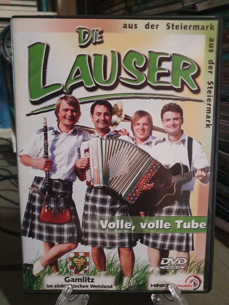 Die Lauser volle, volle tube DVD, Alle leeftijden, Ophalen, Zo goed als nieuw