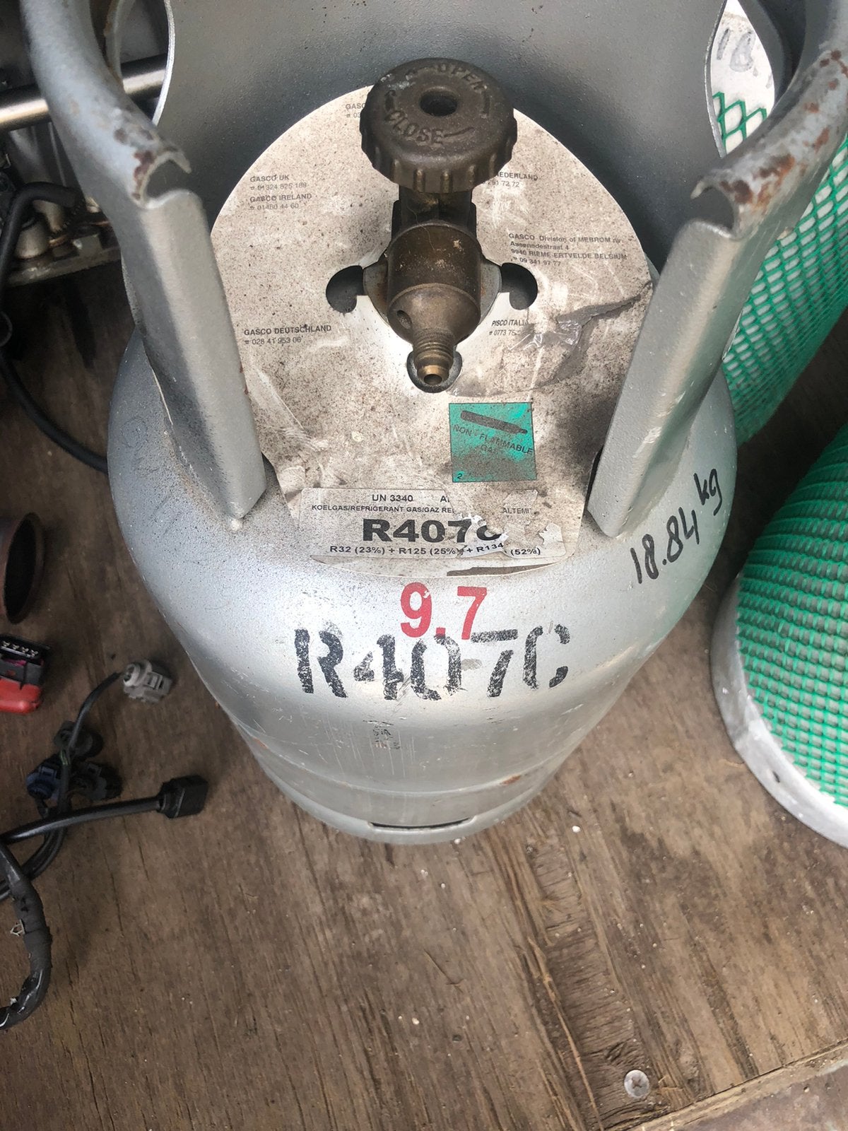 Koelmiddel R407C, Ophalen, Minder dan 60 m³, Nieuw, 3 snelheden of meer