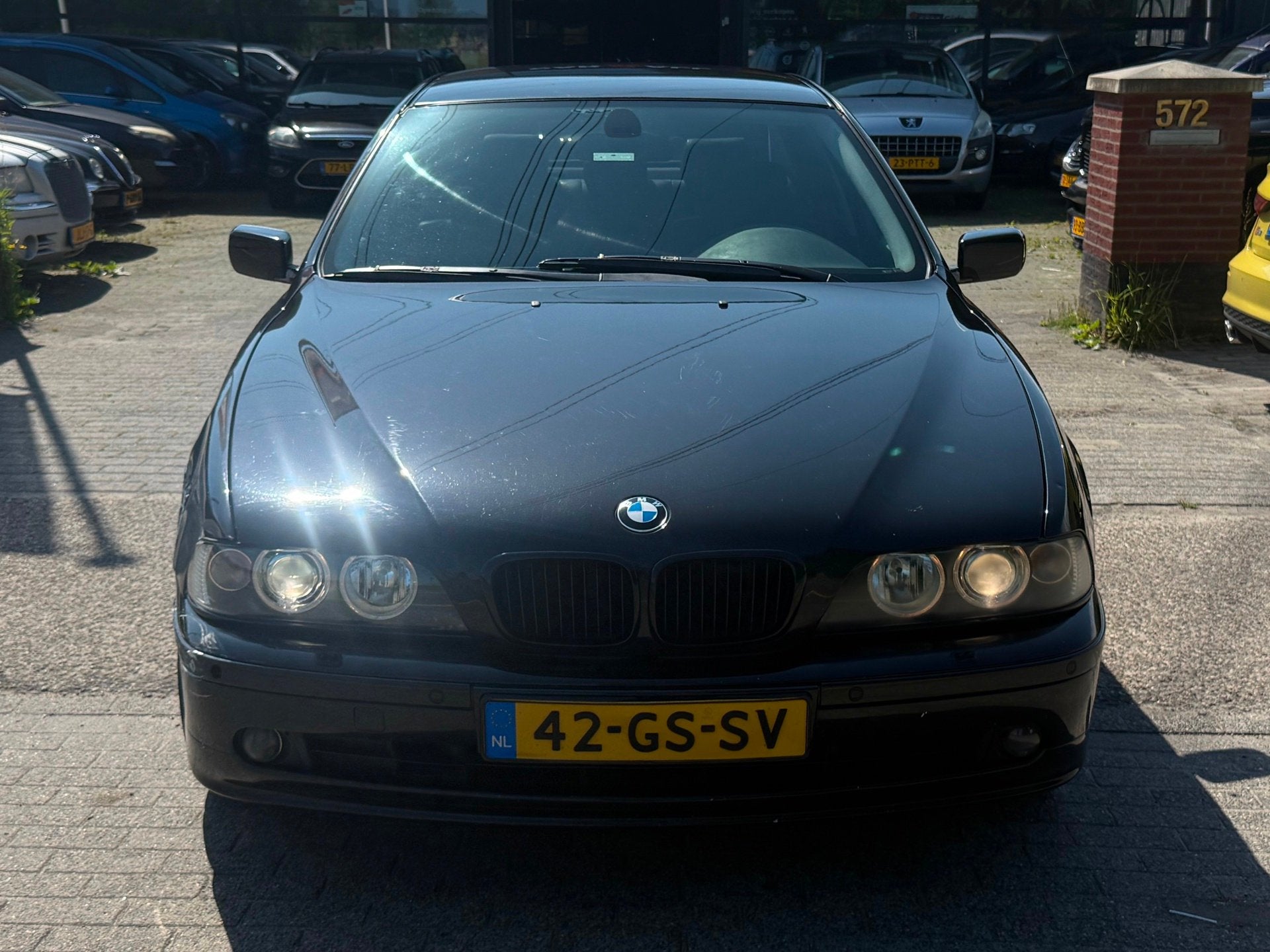 BMW 5-serie 530i Executive LEDER/XENON/STLVRM/PDC/RIJDT PERF, Automaat, Achterwielaandrijving, Gebruikt, Zwart