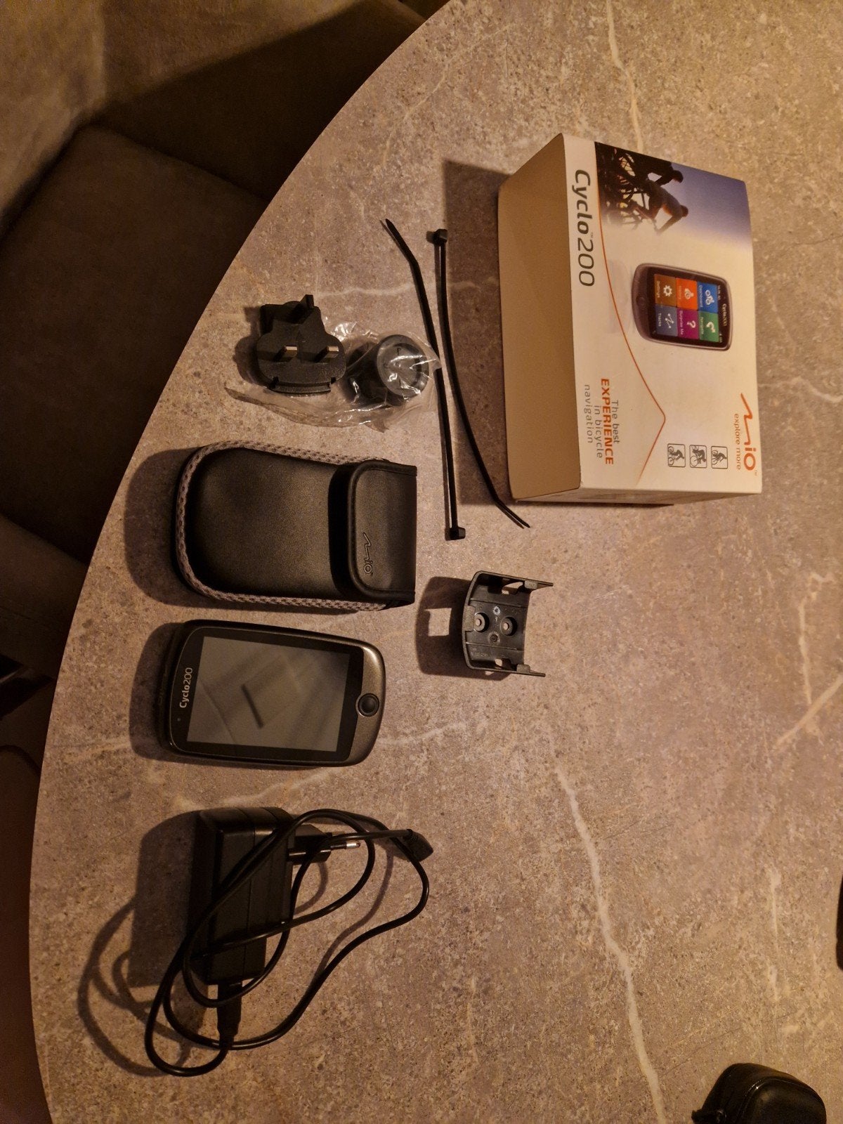 Mio Cyclo 200 fietsnavigatie met accessoires, Ophalen of Verzenden, GPS, Zo goed als nieuw