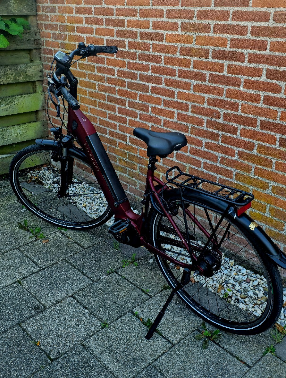 Kalkhoff agattu 3 advance electrische Damesfiets Z.g.a.n, Fietsen en Brommers, Ophalen, Kalkhoff, Velgrem, 47 tot 50 cm