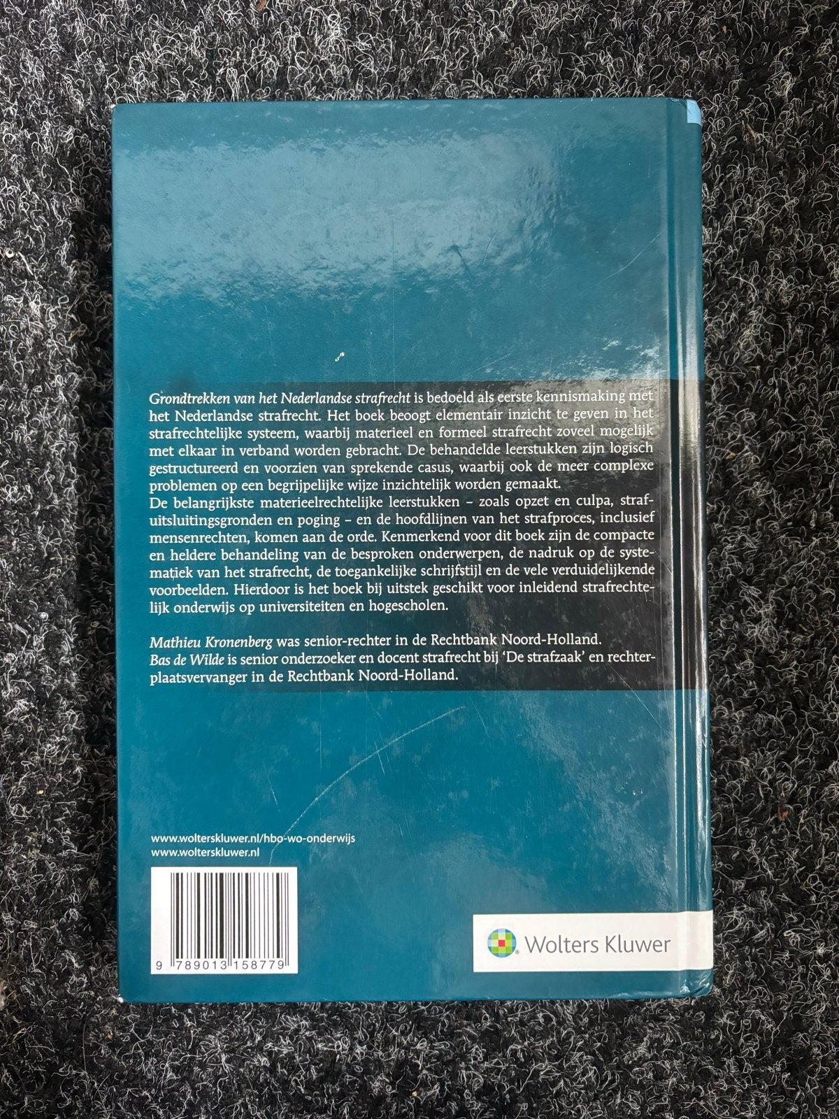 Grondtrekken van het Nederlandse strafrecht - 8e druk, Boeken, Studieboeken en Cursussen, Ophalen of Verzenden, Gamma, Zo goed als nieuw