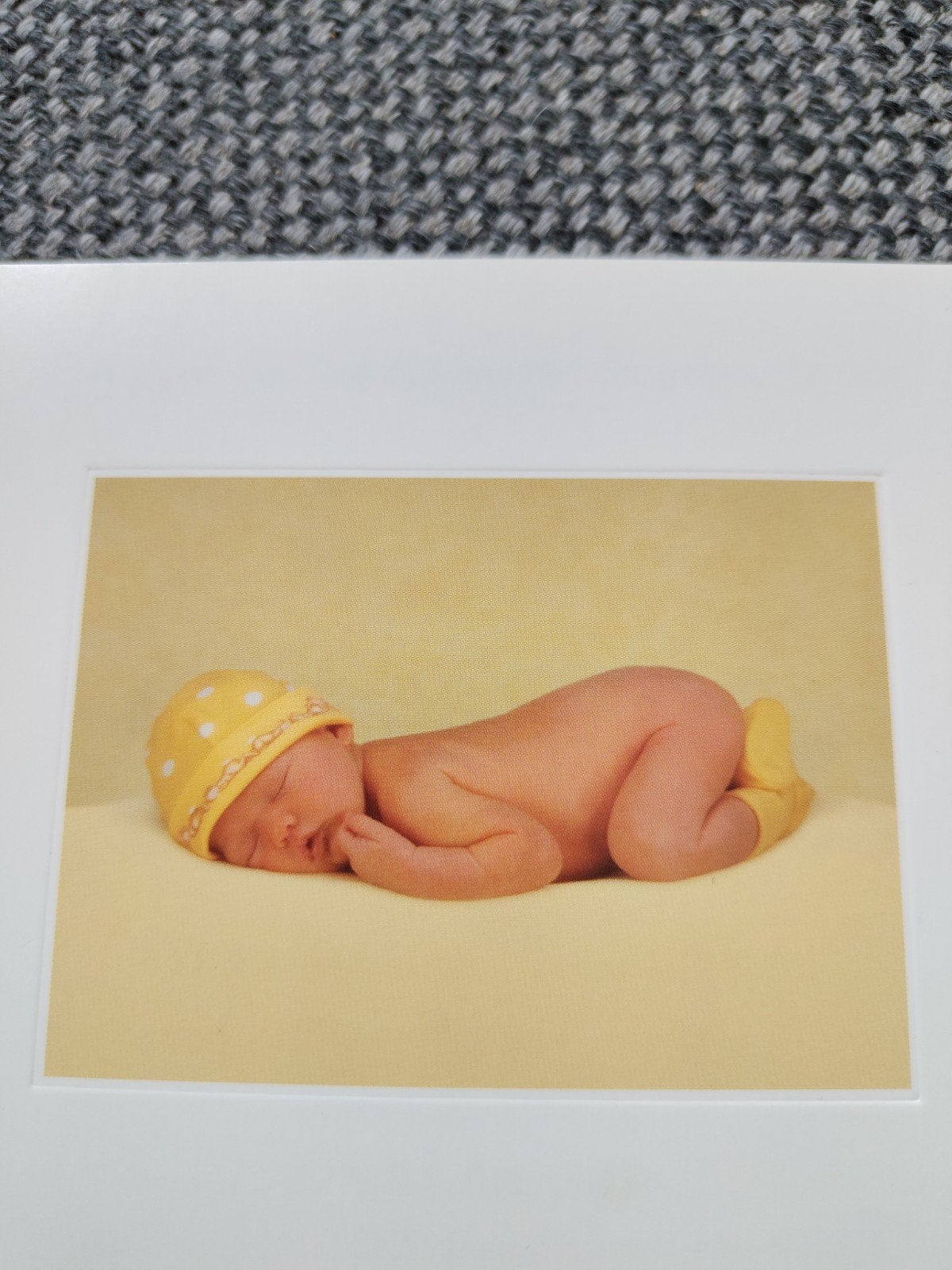 Anne Geddes kaart, Ophalen of Verzenden, 2000 tot heden, Geboortekaartje