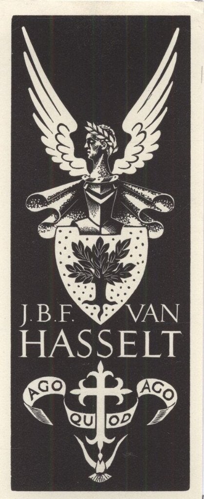 0426 Ex Libris Nederland : Mia Pot-van Regteren Altena, 1952, Verzenden, Ex libris