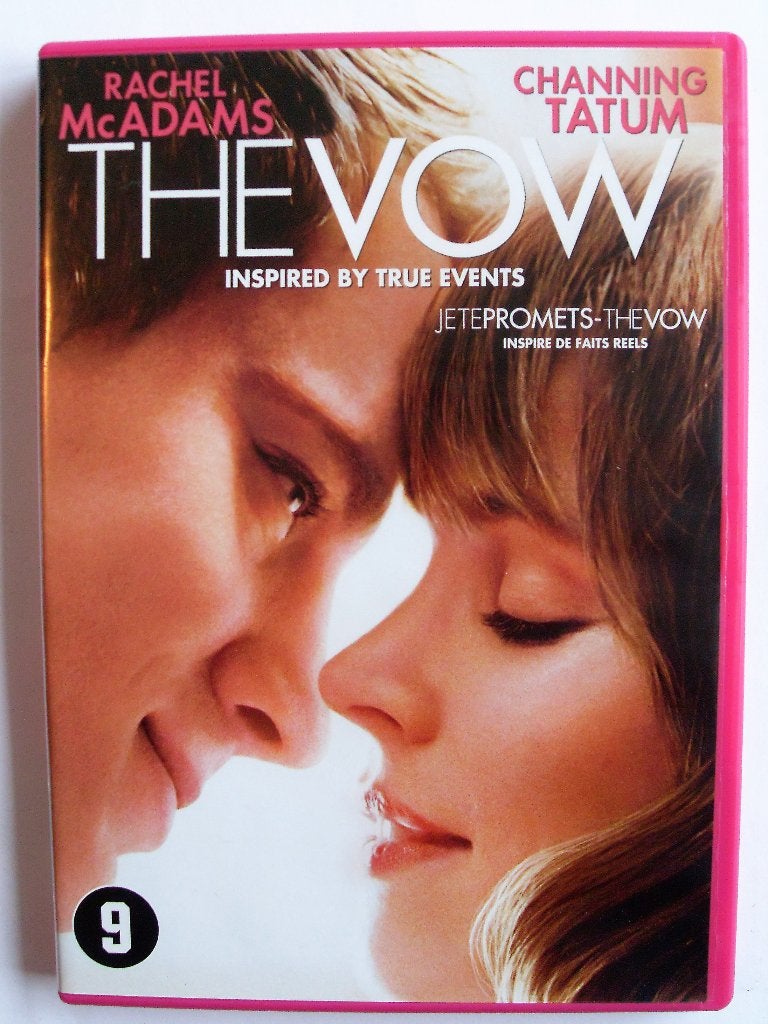 The Vow (originele dvd) Channing Tatum & Rachel McAdams, Nederlands, Vanaf 9 jaar, Zo goed als nieuw, Frans