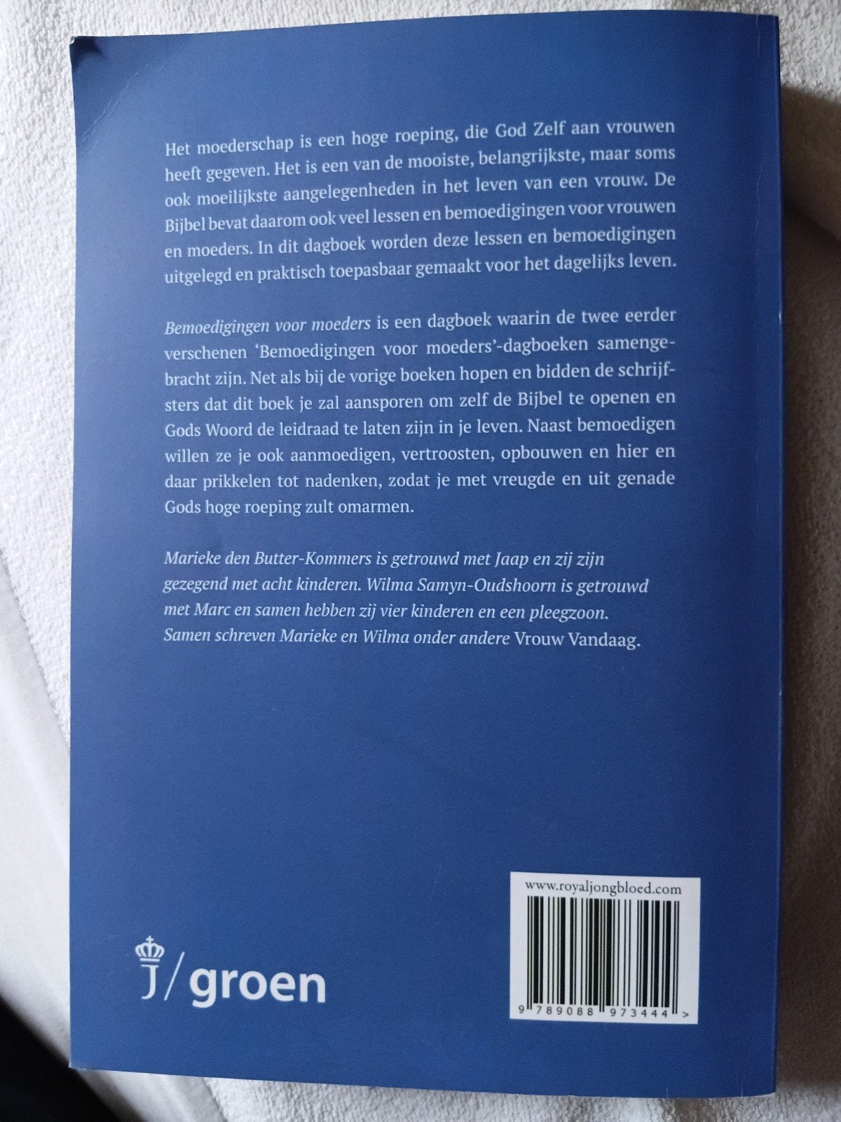 Foto 2 van Wilma Samyn, marieke den butter - Bemoedigingen voor moeders