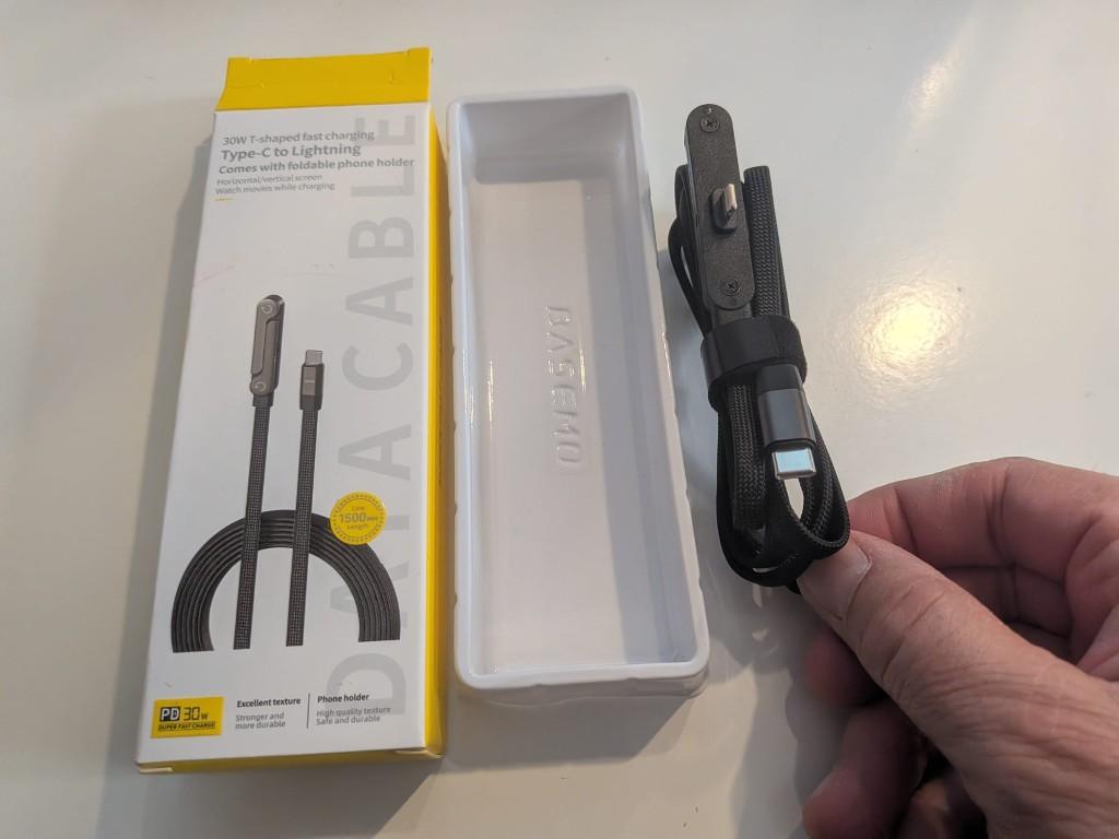 3in1 Premium Oplaadkabel USB-C naar Lightning (iPhone/iPad), Ophalen, Nieuw, Apple iPhone