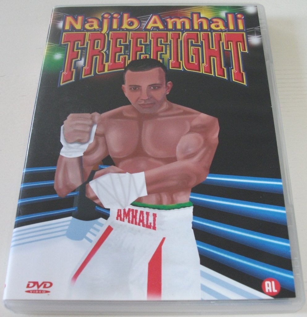 Dvd *** NAJIB AMHALI *** Freefight, Alle leeftijden, Ophalen of Verzenden, Zo goed als nieuw, Stand-up of Theatershow