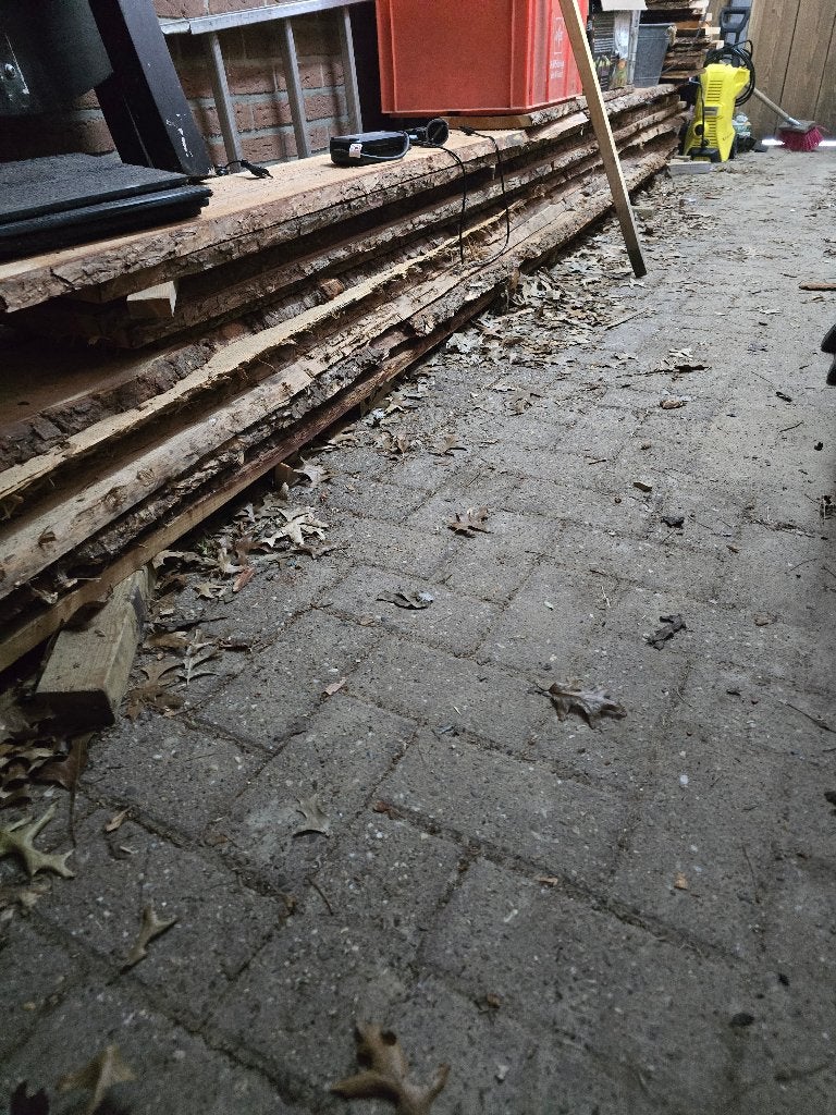 Douglas schaaldelen tuindeco, Ophalen, Minder dan 25 mm, Zo goed als nieuw, Plank