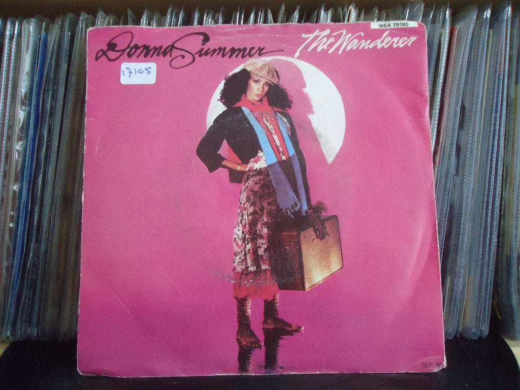 7" Single Donna Summer - The Wanderer / Stop Me, Gebruikt, 7 inch, Ophalen of Verzenden, Pop