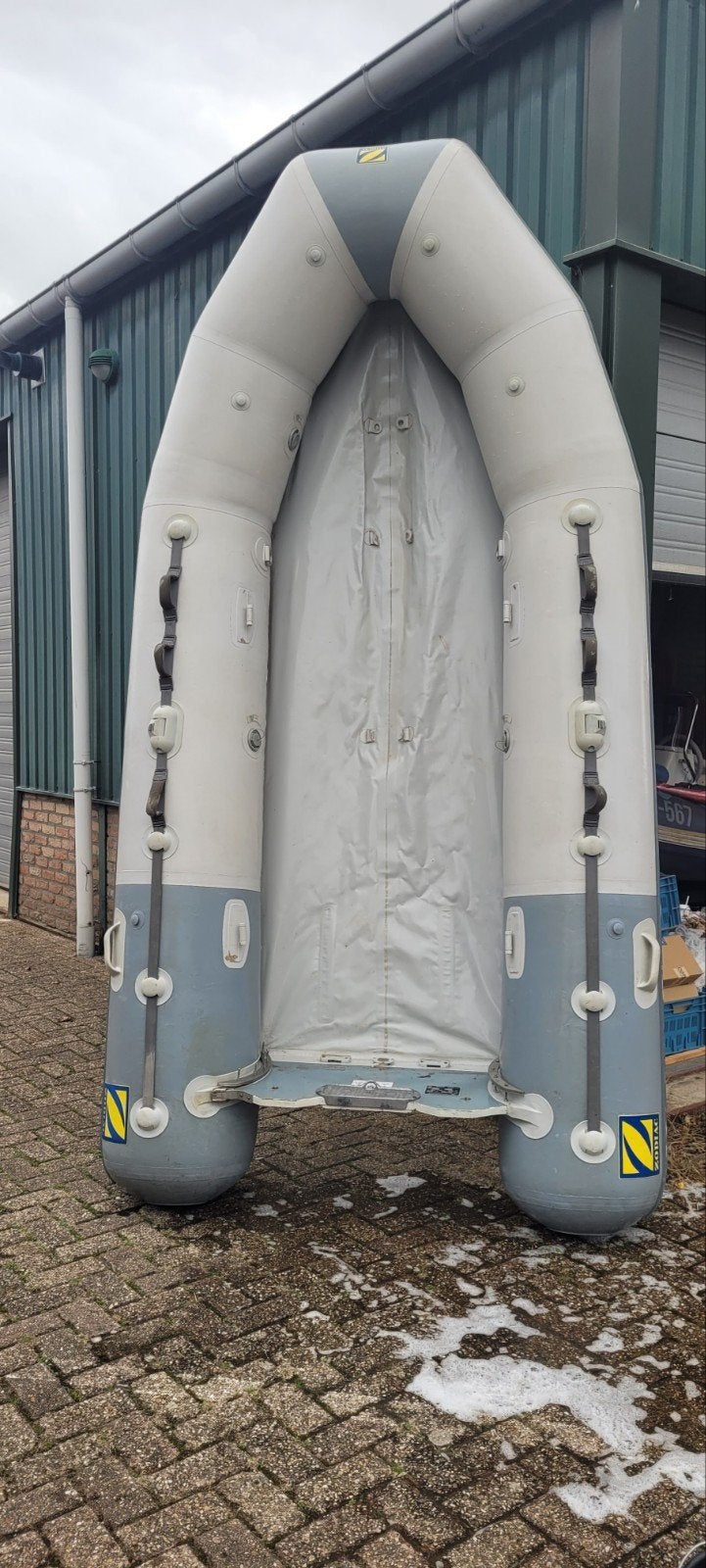 Zodiac CFR340 ACTI-V rubberboot geschikt voor 15pk motor, Ophalen, Gebruikt