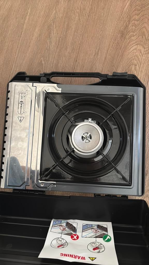 portable gas stove, Ophalen, Zo goed als nieuw