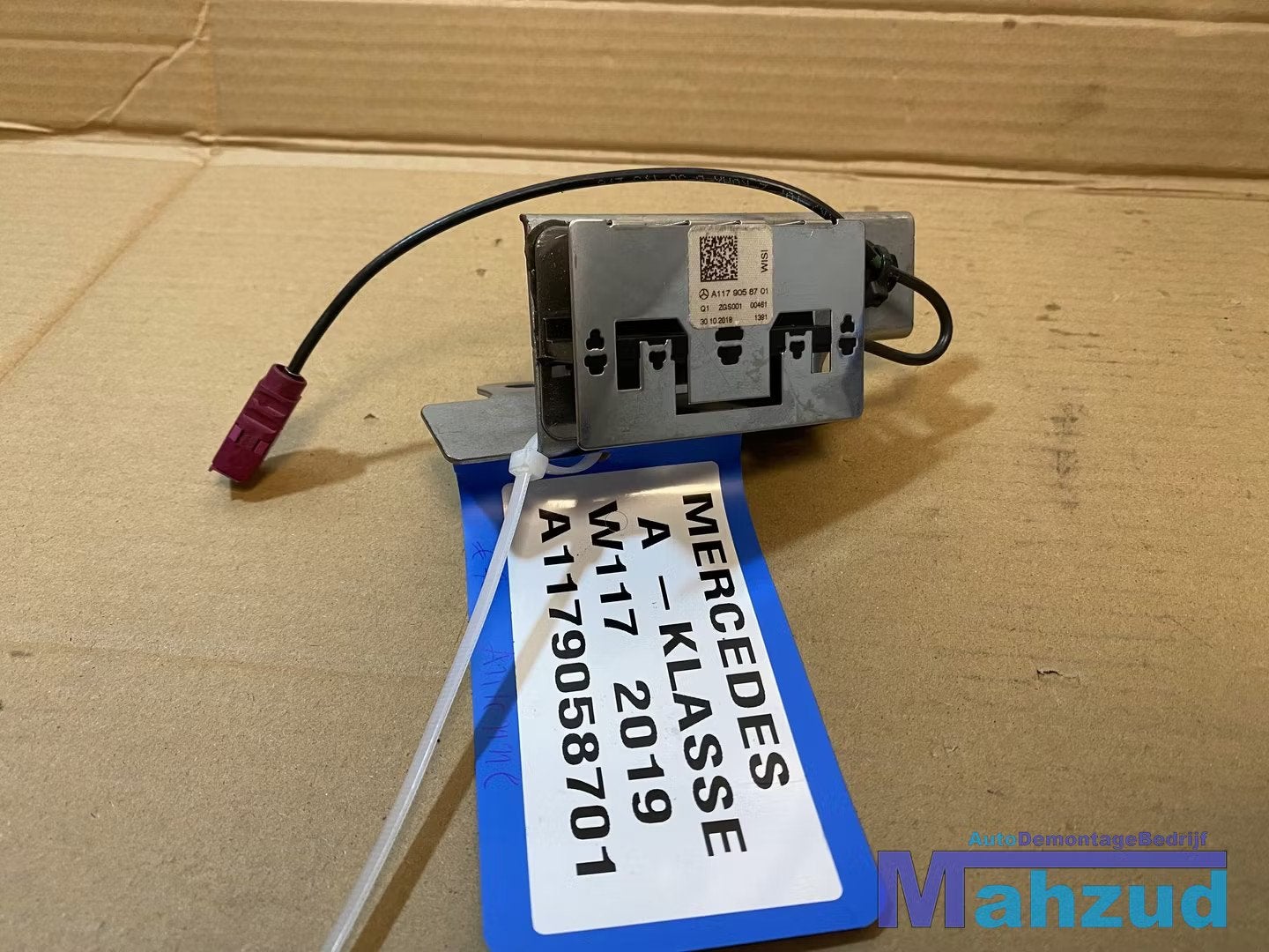 MERCEDES CLA C117 A KLASSE W176 Antenne A1179058701, Gebruikt, Mercedes-Benz AG, Mercedes-Benz, Ophalen of Verzenden