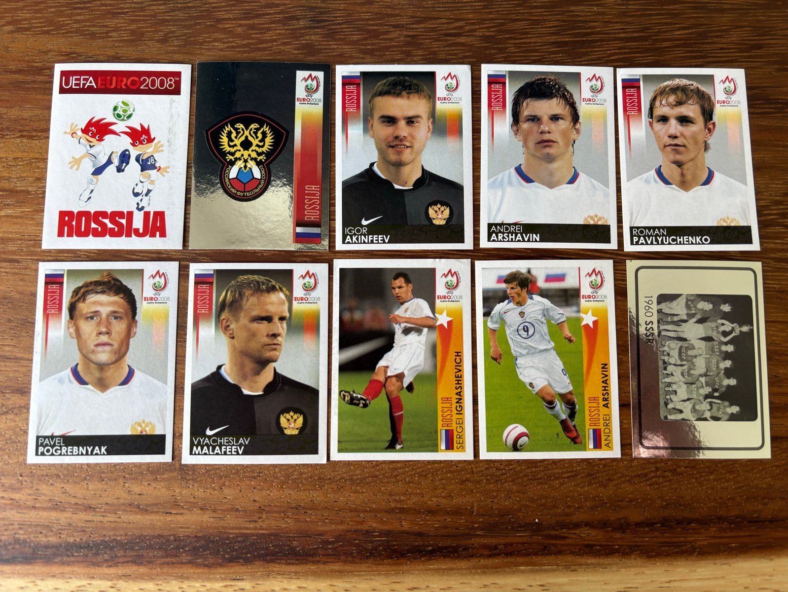 Panini Euro 2008 Rusland stickers en plaatjes, Ophalen of Verzenden, Zo goed als nieuw, Stickers en Plaatjes