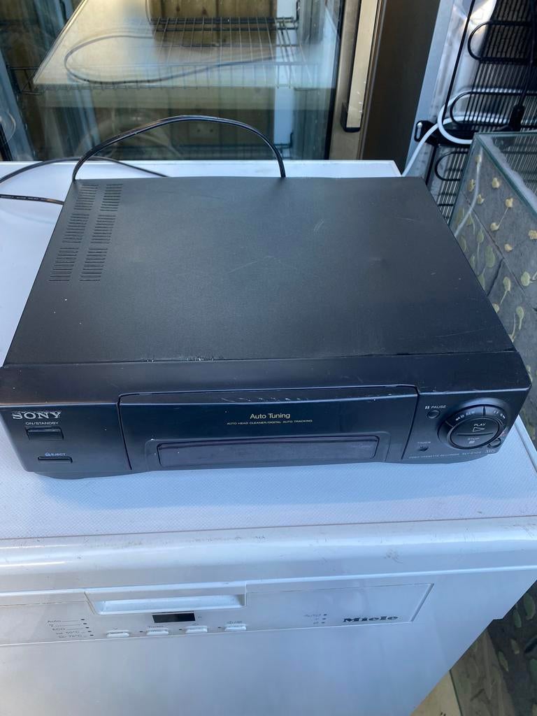 Video recorde casette video vhs band sony, Ophalen of Verzenden, Zo goed als nieuw