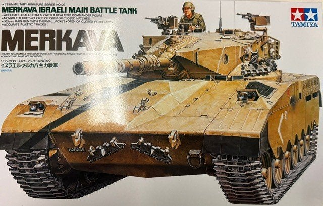 Coelianmodels, Tamiya, 35127, Merkava, 1/35, € 39,99, Tank, 1:32 tot 1:50, Nieuw, Ophalen of Verzenden