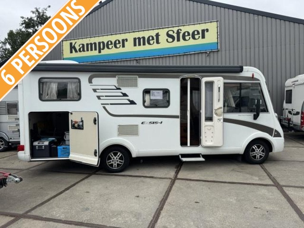 Hymer Exsis-I 644 automaat levelsysteem etc, Caravans en Kamperen, Ringverwarming, Fiat, Airbags, 6 tot 7 meter