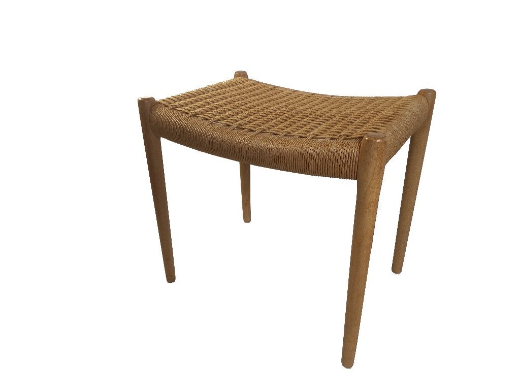 Geweldige vintage Deense Niels Otto Muller design ottoman, Minder dan 50 cm, Gebruikt, 50 tot 75 cm, Ophalen of Verzenden