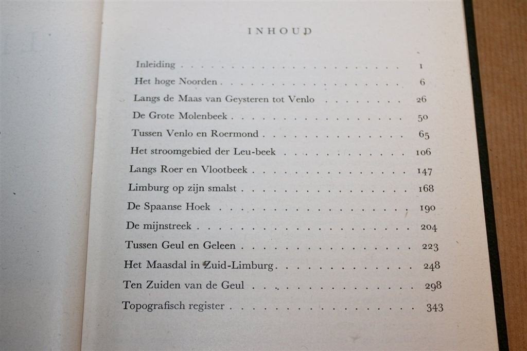 Limburg Reisboek — Streekbeschrijving Maas & Mijnstreek 1949, Ophalen of Verzenden, Gelezen