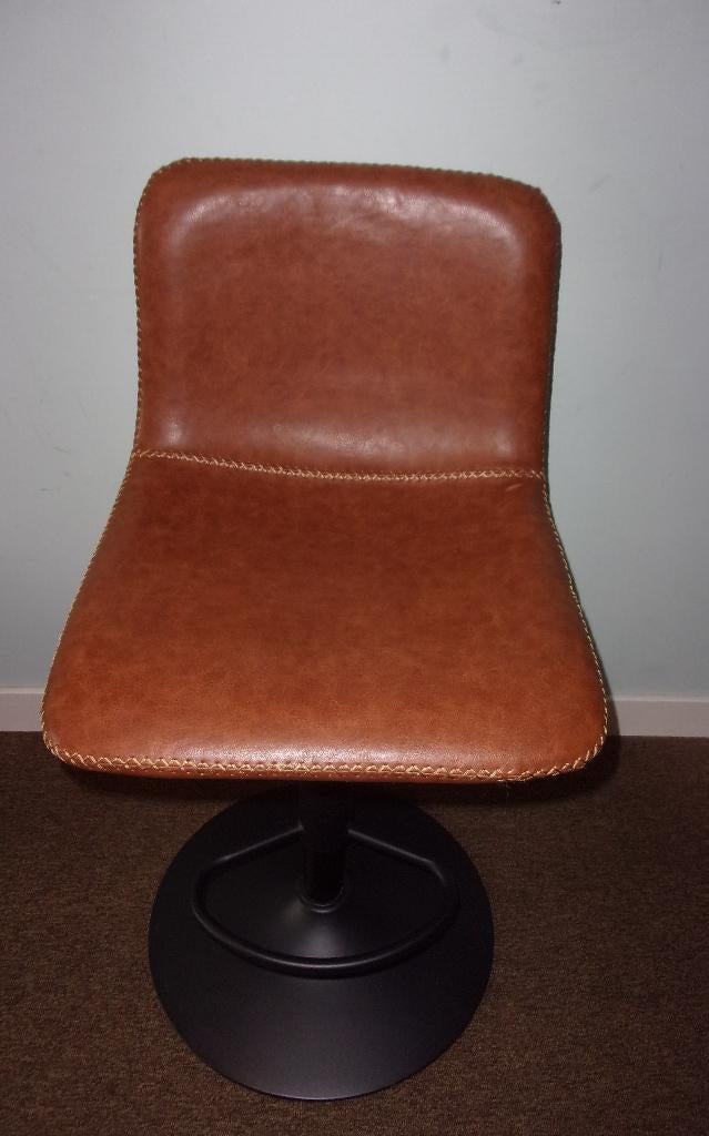 Bronx 71 barkruk bar kruk bruin leerlook 60-80 cm Texas, Huis en Inrichting, Ophalen, Draaibaar, 60 tot 90 cm, Zo goed als nieuw