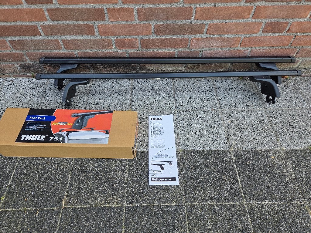 Thule 751 Rapid Fixpoints dakdrager (Saab 9-3), Auto diversen, Dakdragers, Ophalen of Verzenden, Gebruikt