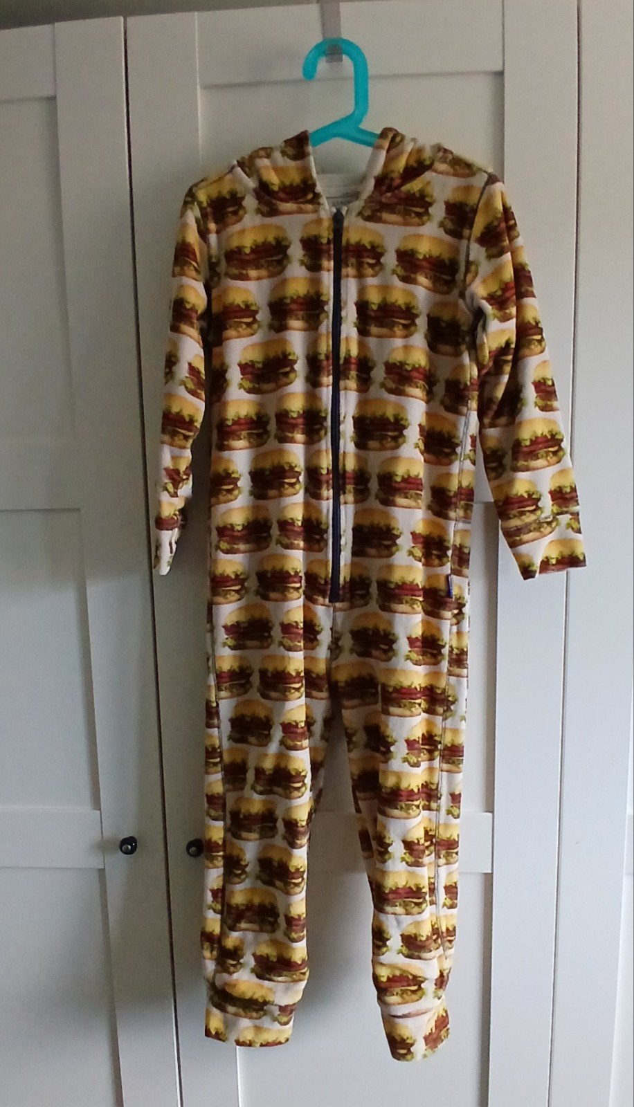 Claesen's Onesie Maat 6 met Hamburger Print, Claesen's, Jongen of Meisje, Ophalen of Verzenden, Overige typen