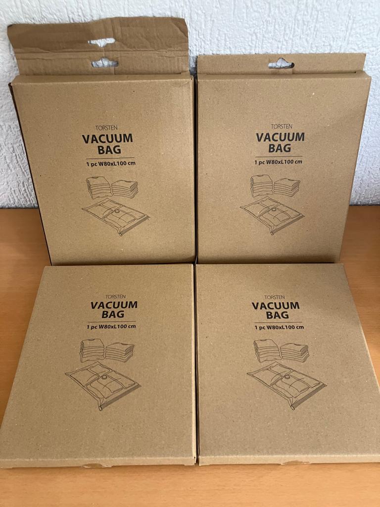 4x Vacuum Bag - Compressiezak 80 x 100 cm, Ophalen of Verzenden, Nieuw, Torsten