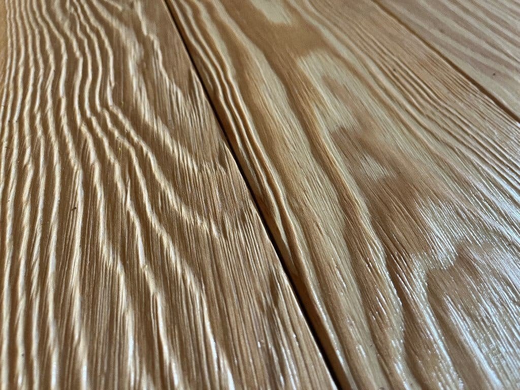 Dubbel geborsteld en gelakt grenen houten planken , KOOPJE, Ophalen of Verzenden, Nieuw, 25 tot 50 m², Overige typen