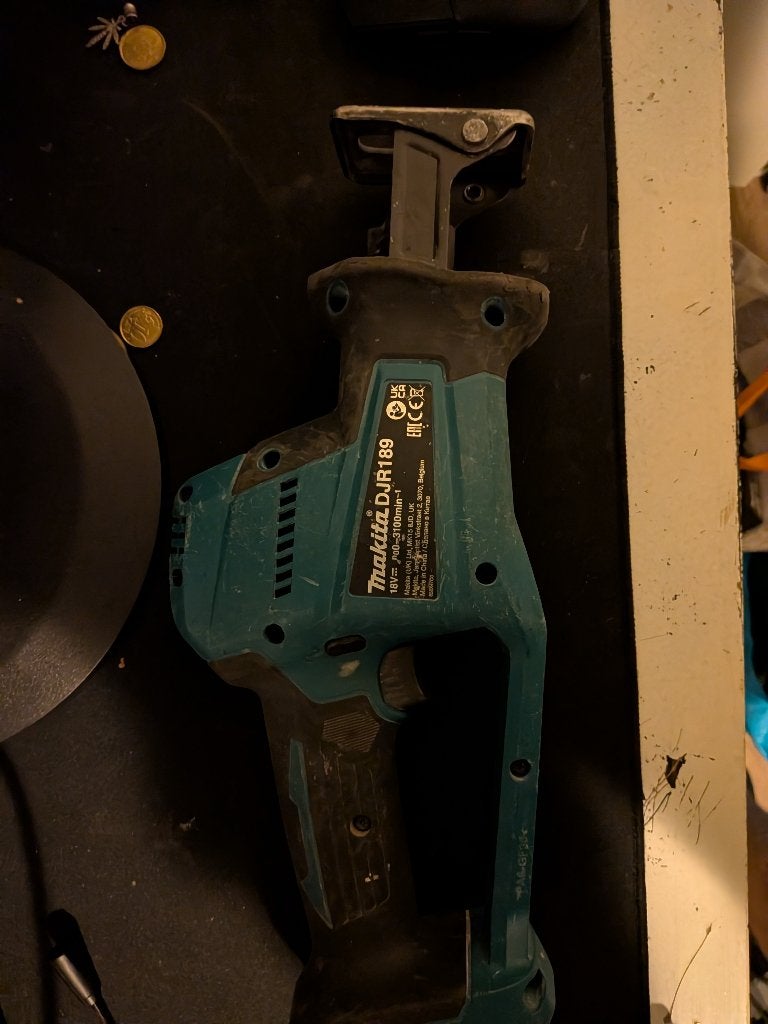 Makita reciprozaag 18v, Ophalen, 600 tot 1200 watt, Reciprozaag, 70 mm of meer