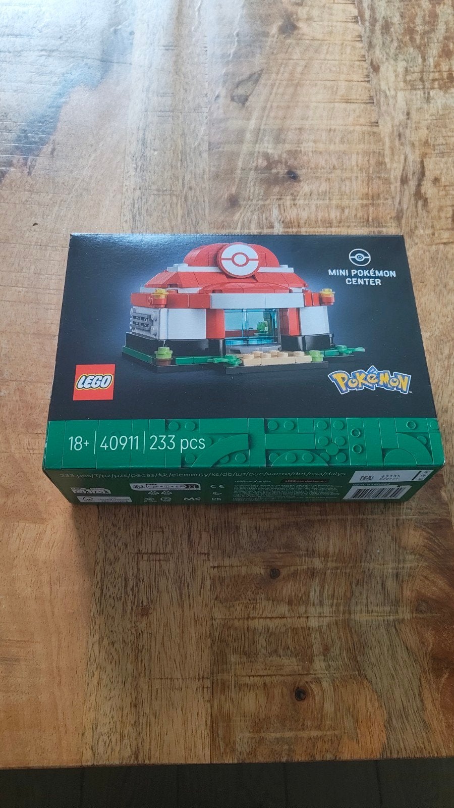 Lego Mini Pokémon Center 40911 - Nieuw in doos, Kinderen en Baby's, Inclusief doos, Overige thema's, Lego, Nieuw