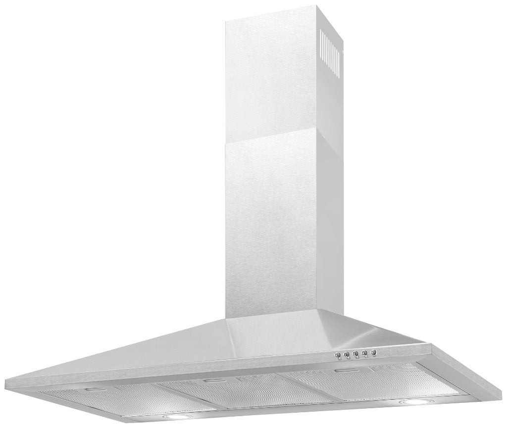 Nieuwe 90 cm brede rvs wandschouw afzuigkappen, Ophalen, Wandschouwkap, Motor, Nieuw