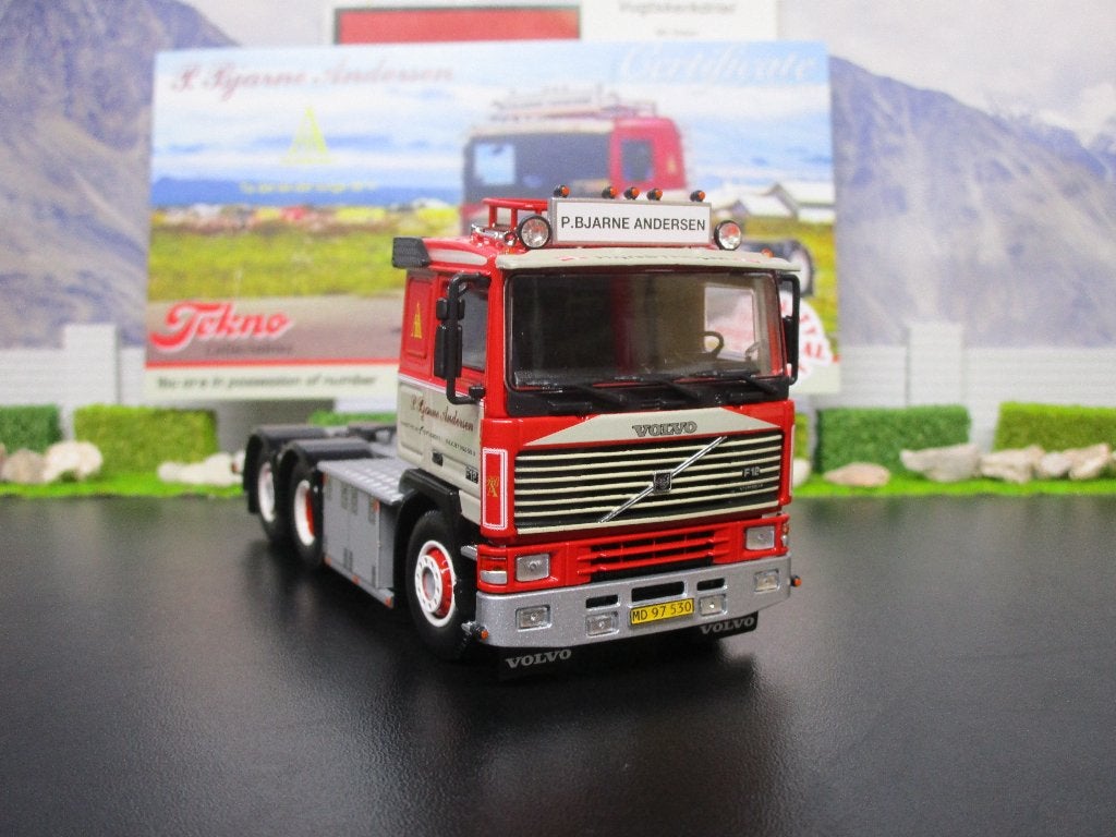 tekno 83362 bjarne andersen volvo f12 6x2 sleeper, Hobby en Vrije tijd, Ophalen of Verzenden, Nieuw, Bus of Vrachtwagen, Tekno