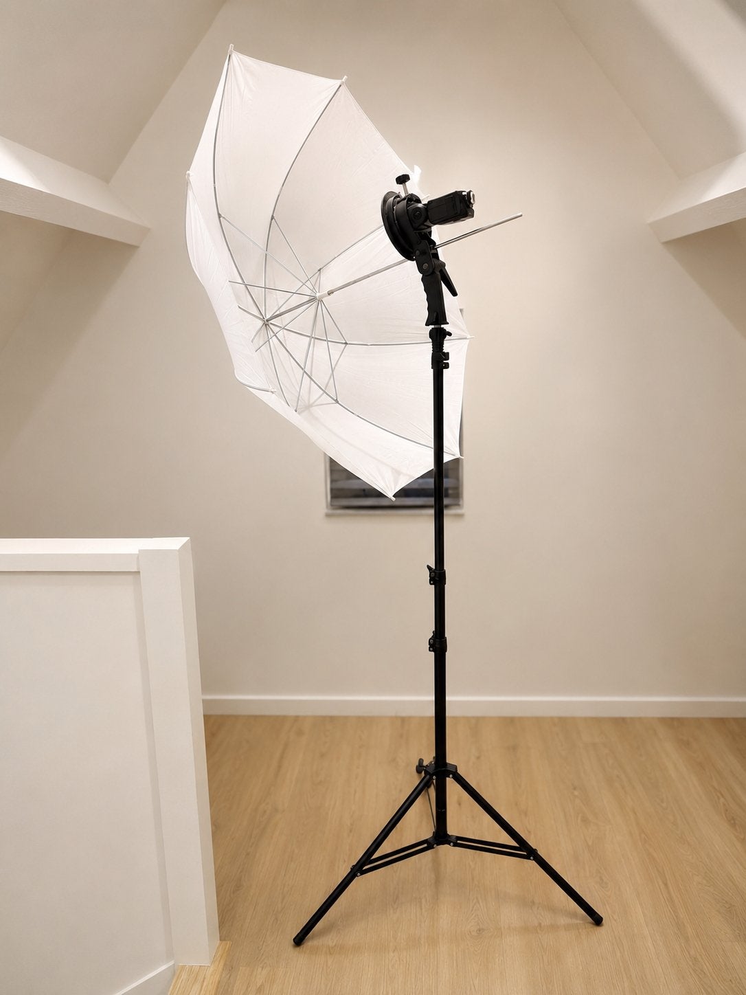 Yongnuo YN560 IV Flitsset + Trigger + Lampstatief + Paraplu, Ophalen of Verzenden, Zo goed als nieuw, Lamp of Flitsset