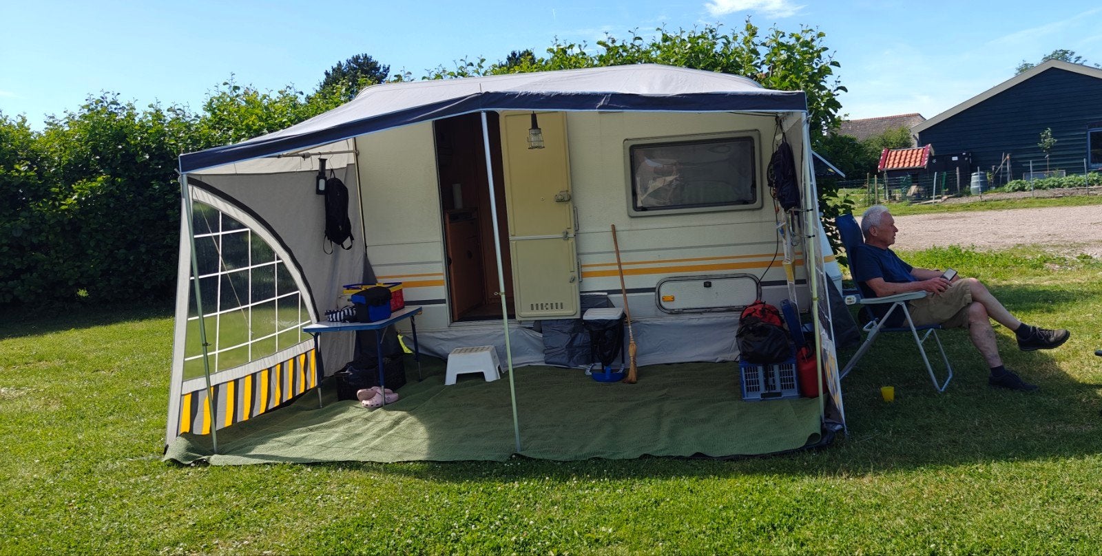 Caravan luifel Dorema Ten Cate,, Ophalen, Zo goed als nieuw