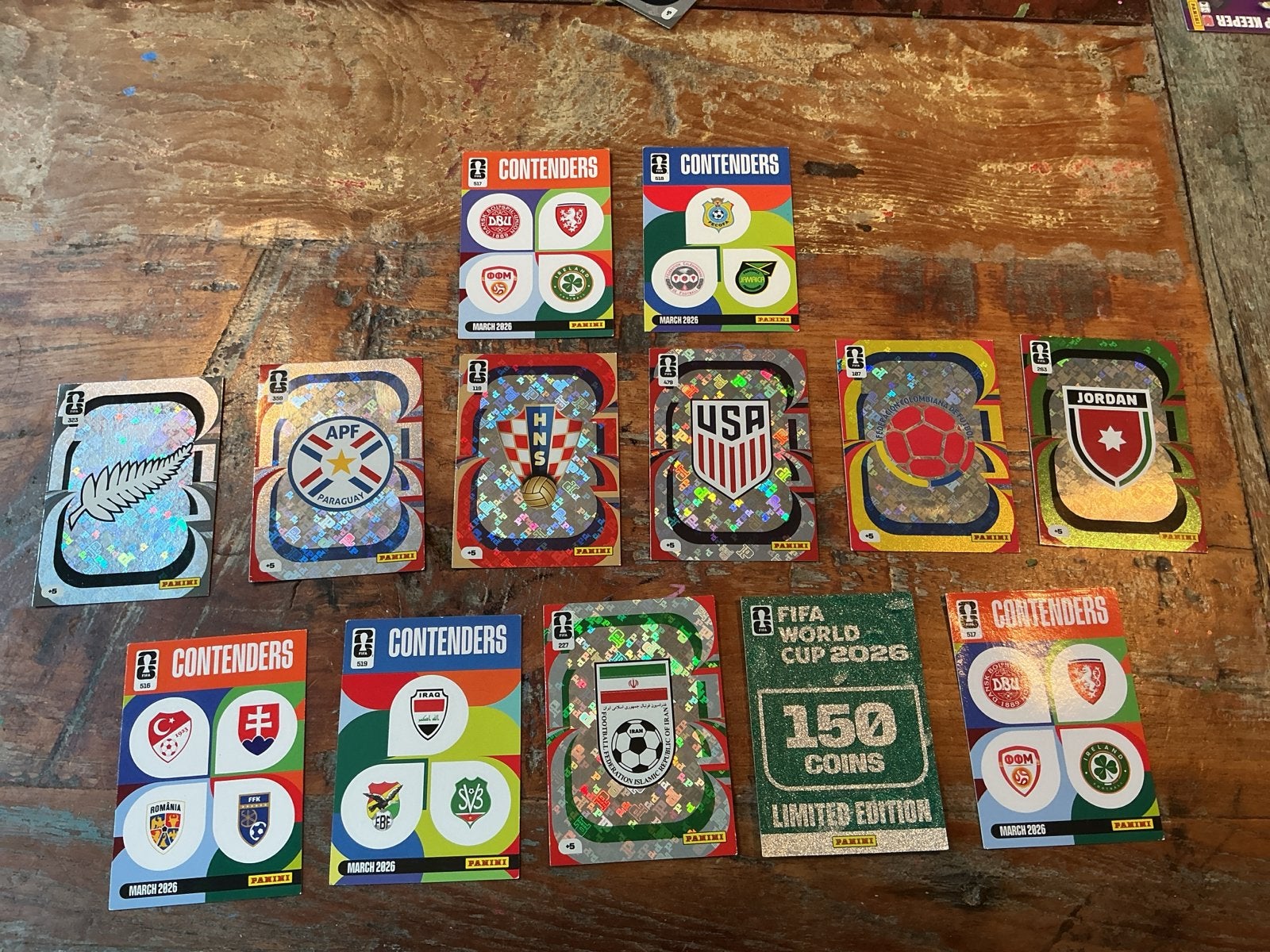 Panini Contenders FIFA World Cup 2026 Voetbal Kaarten, Ophalen of Verzenden, Gebruikt, Overige sporten, Spelerskaart