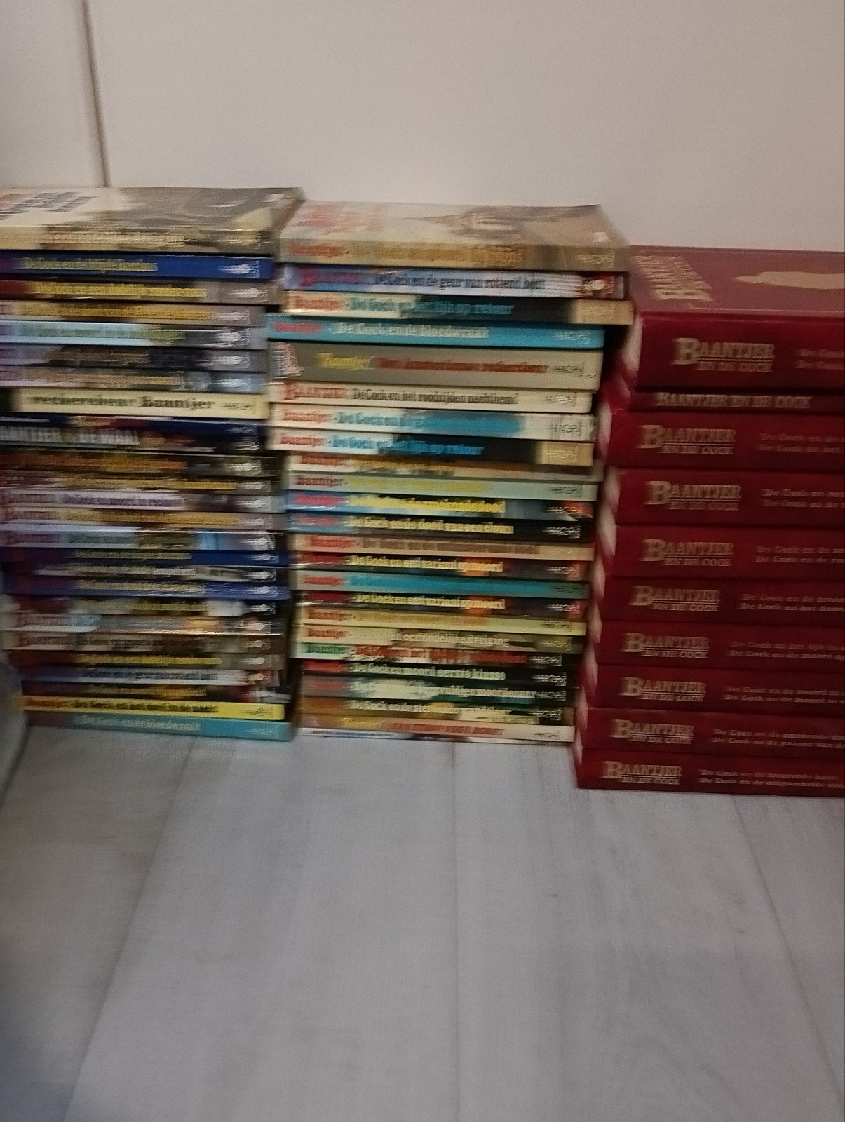 Grote collectie Baantjer boeken - De Cock en meer, Boeken, Ophalen, Gelezen, A.C. Baantjer