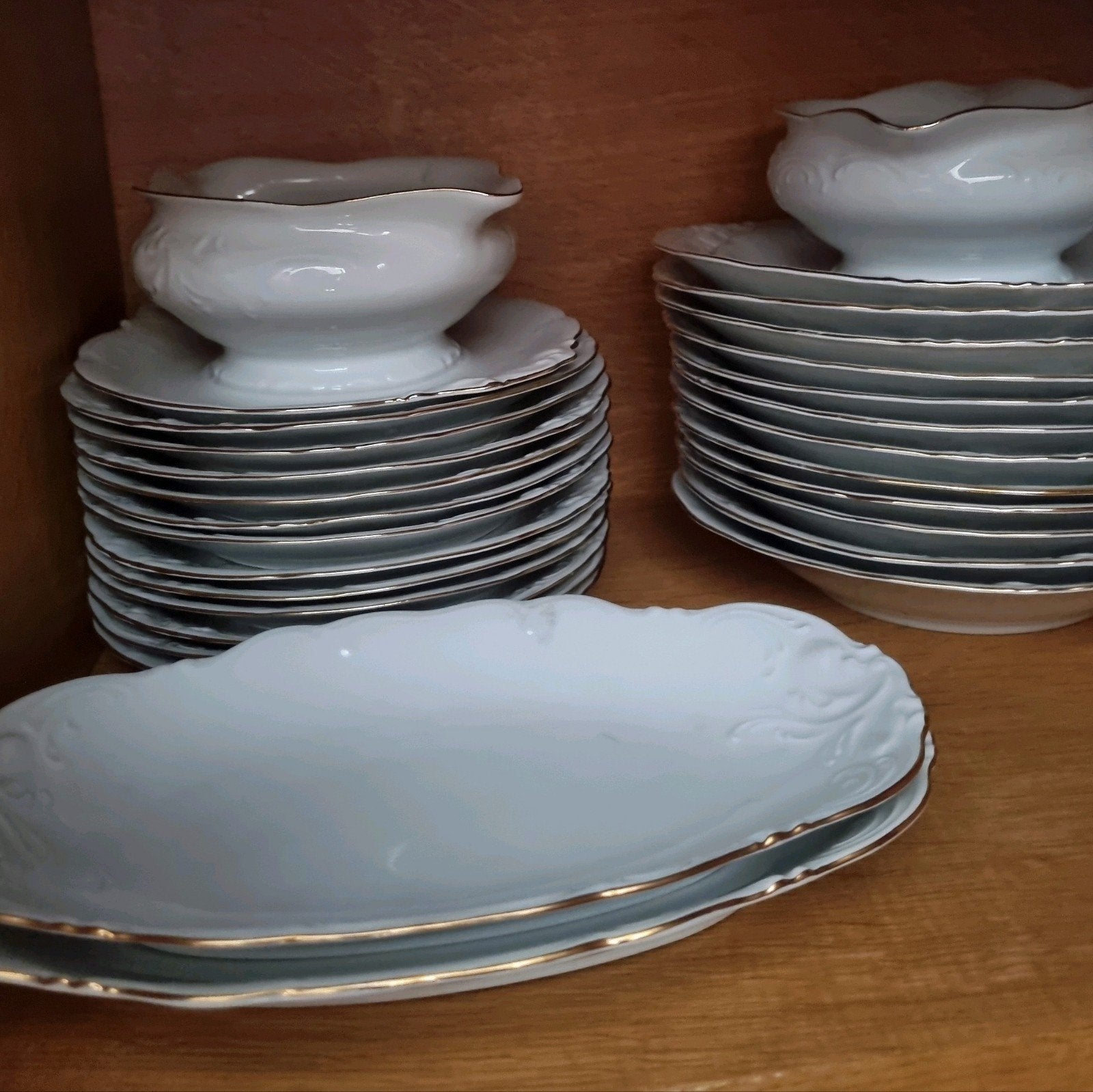 Servies serviesgoed 12 persoons, Ophalen of Verzenden