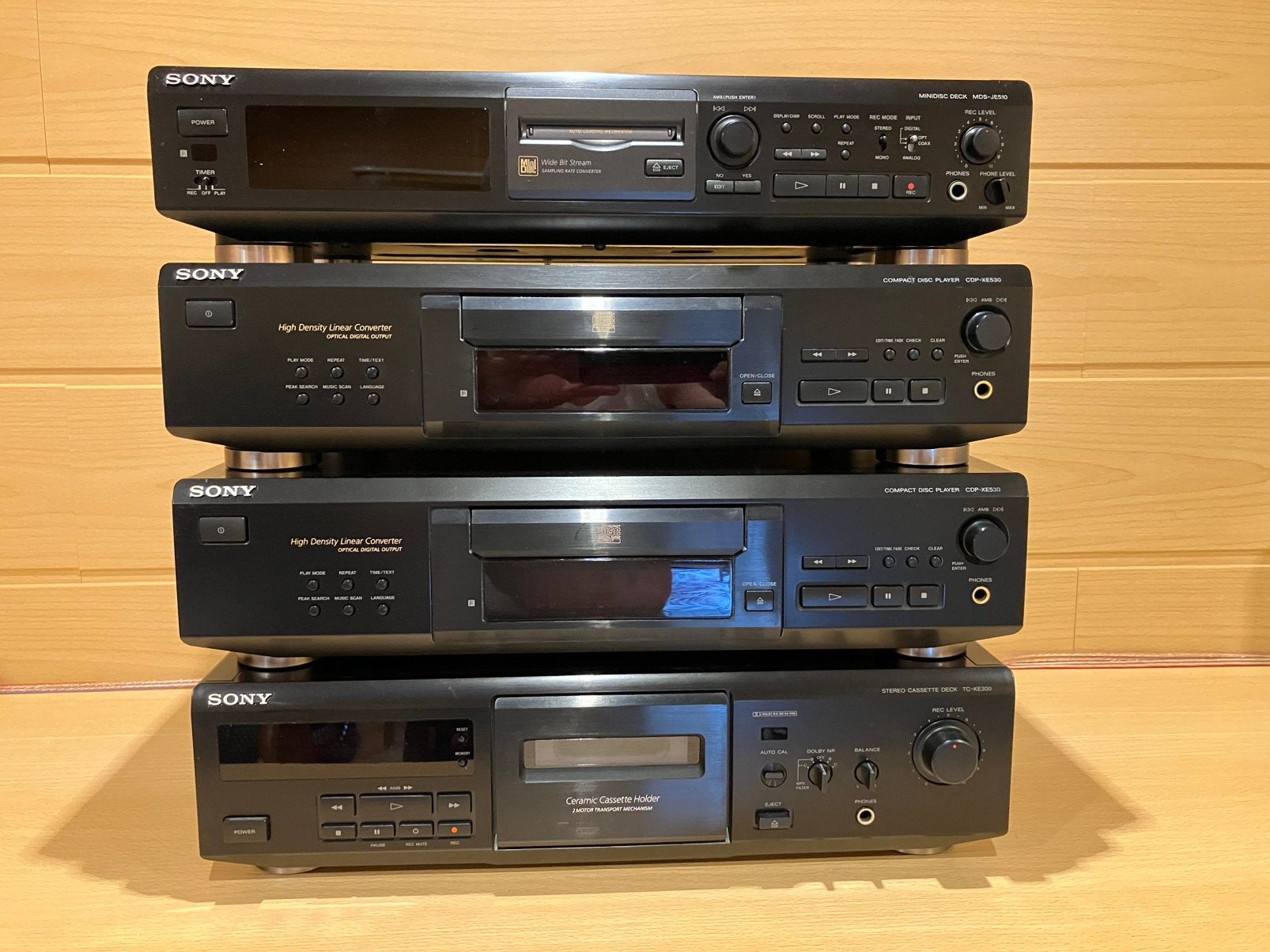 Sony componenten met kleine gebreken!   Goed lezen!, Ophalen, Gebruikt
