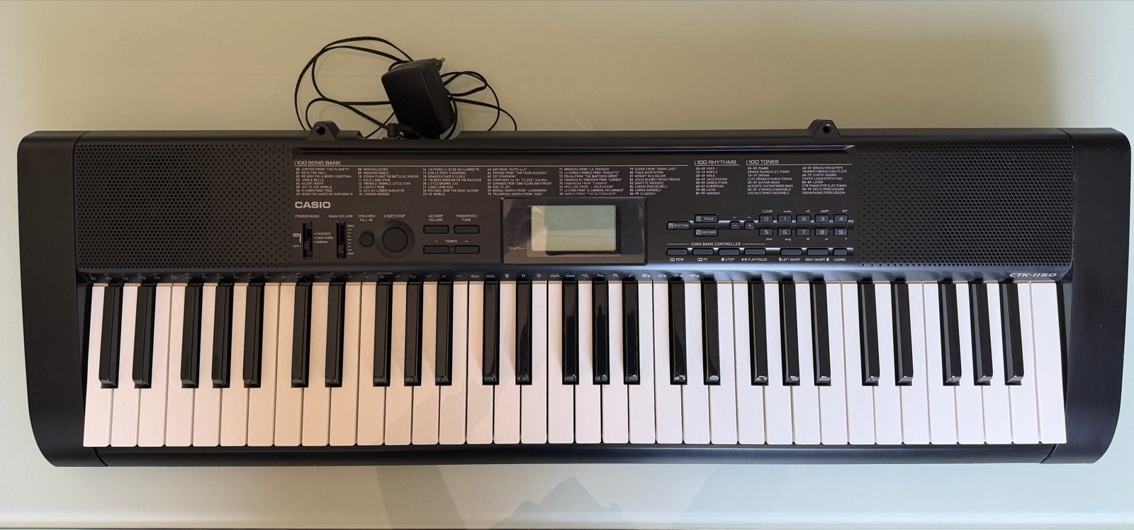 Casio CTK-1150 Keyboard - Ideaal voor beginners, Ophalen, Zo goed als nieuw, 61 toetsen, Casio