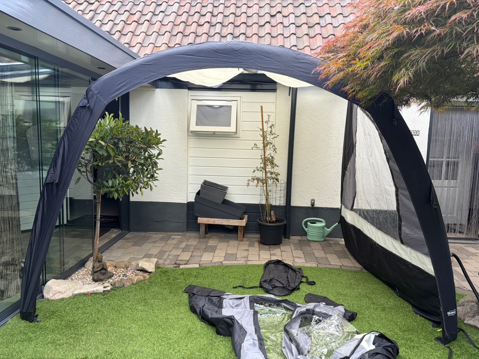 Easy air tent, Ophalen of Verzenden, Gebruikt