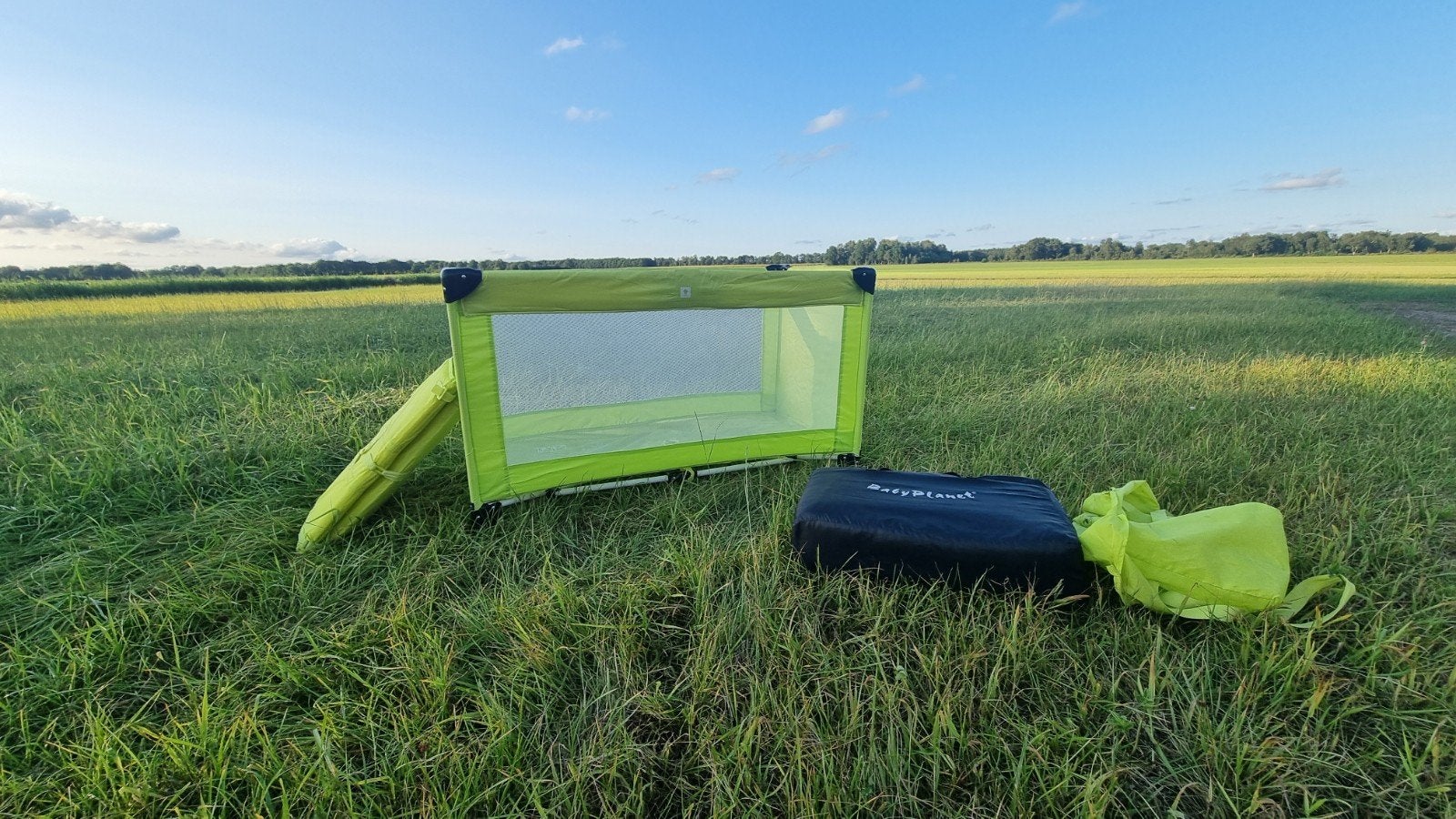 Bambino campingbedje met extra matrasje, Kinderen en Baby's, Babywiegjes en Ledikanten, Ophalen