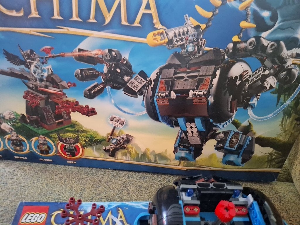 Lego chima 70008, Overige thema's, Lego, Ophalen of Verzenden, Zo goed als nieuw